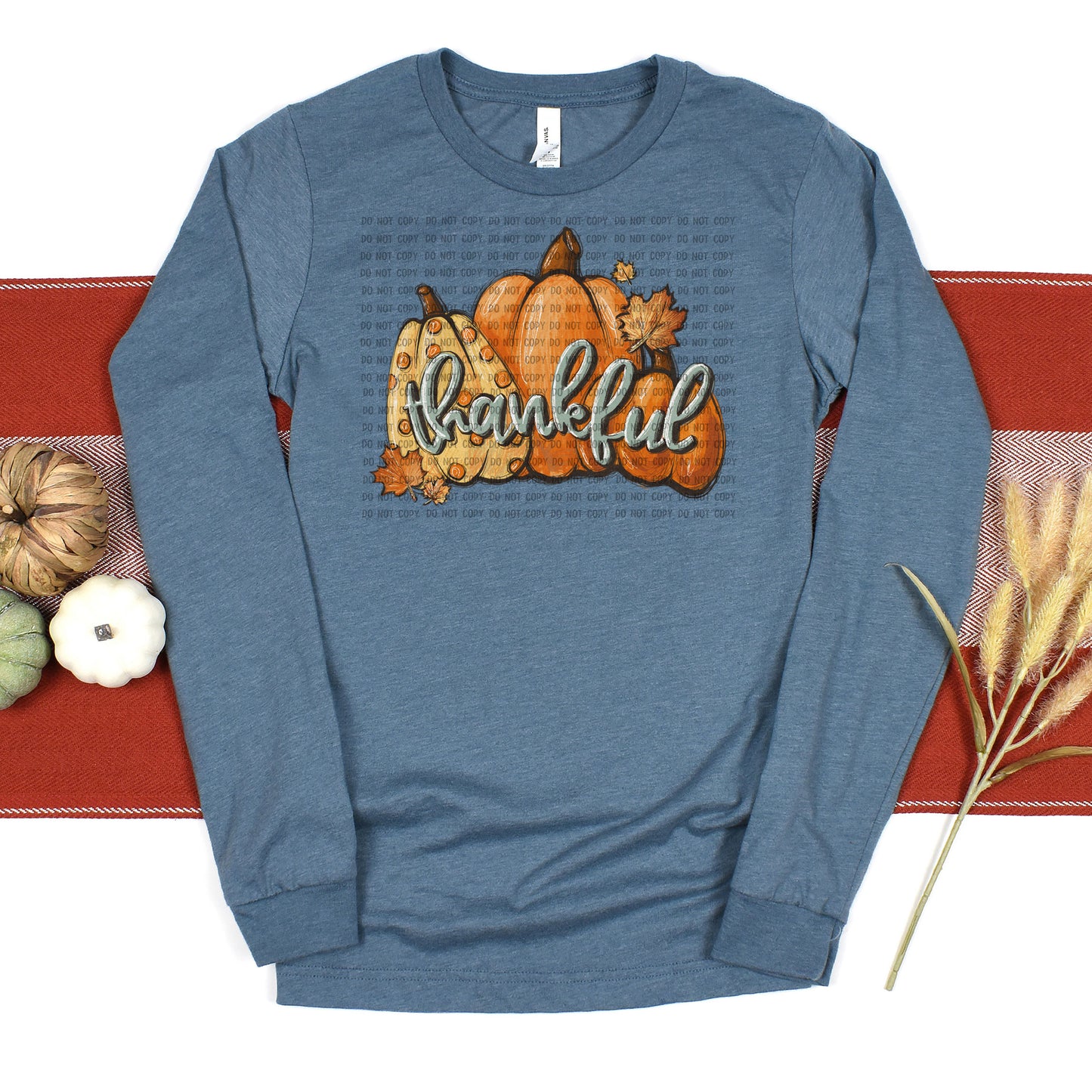 Thankful Pumpkins - Orange DTF Transfer