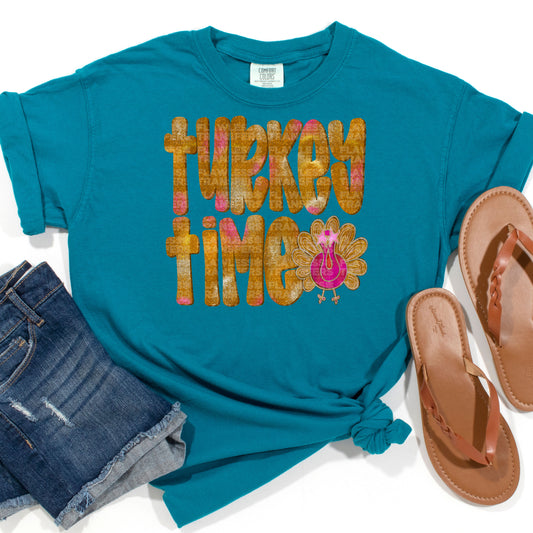 Turkey Time #2571 DTF Transfer