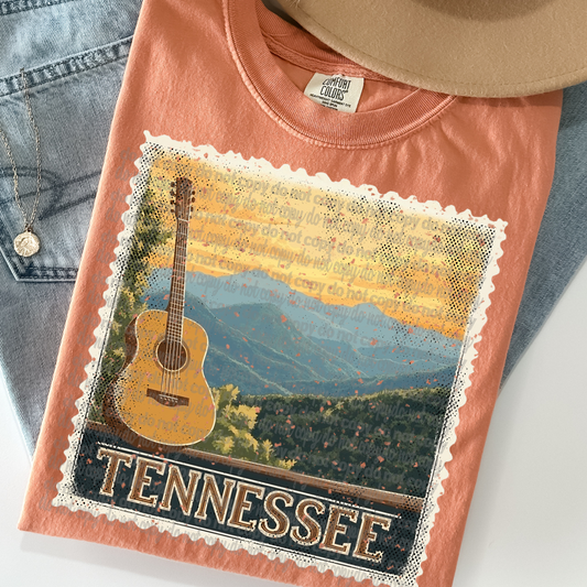 Tennessee Vintage Stamp DTF Transfer