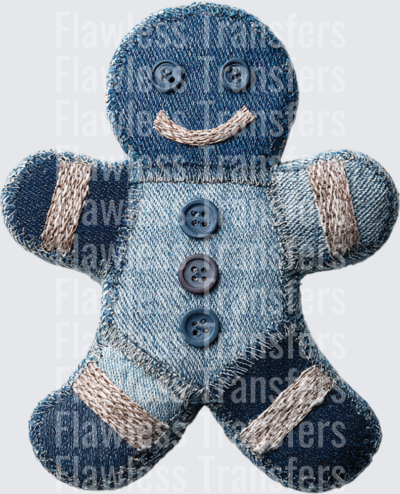 Denim Gingerbread #1792