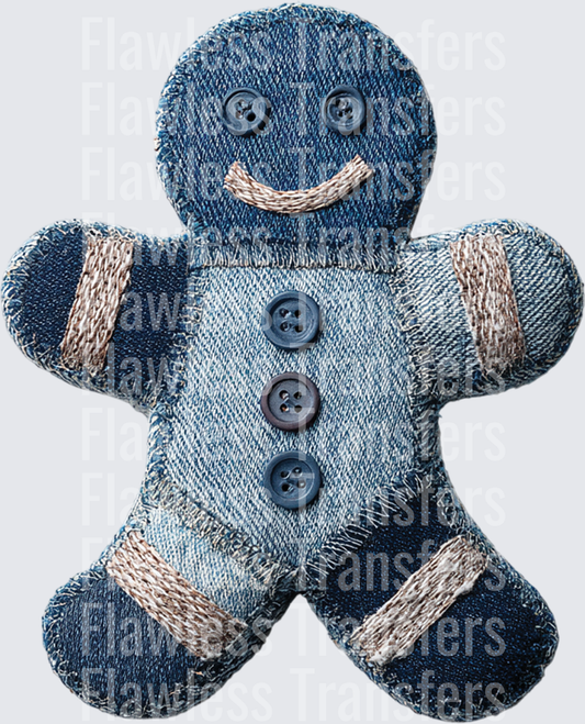 Denim Gingerbread #1792