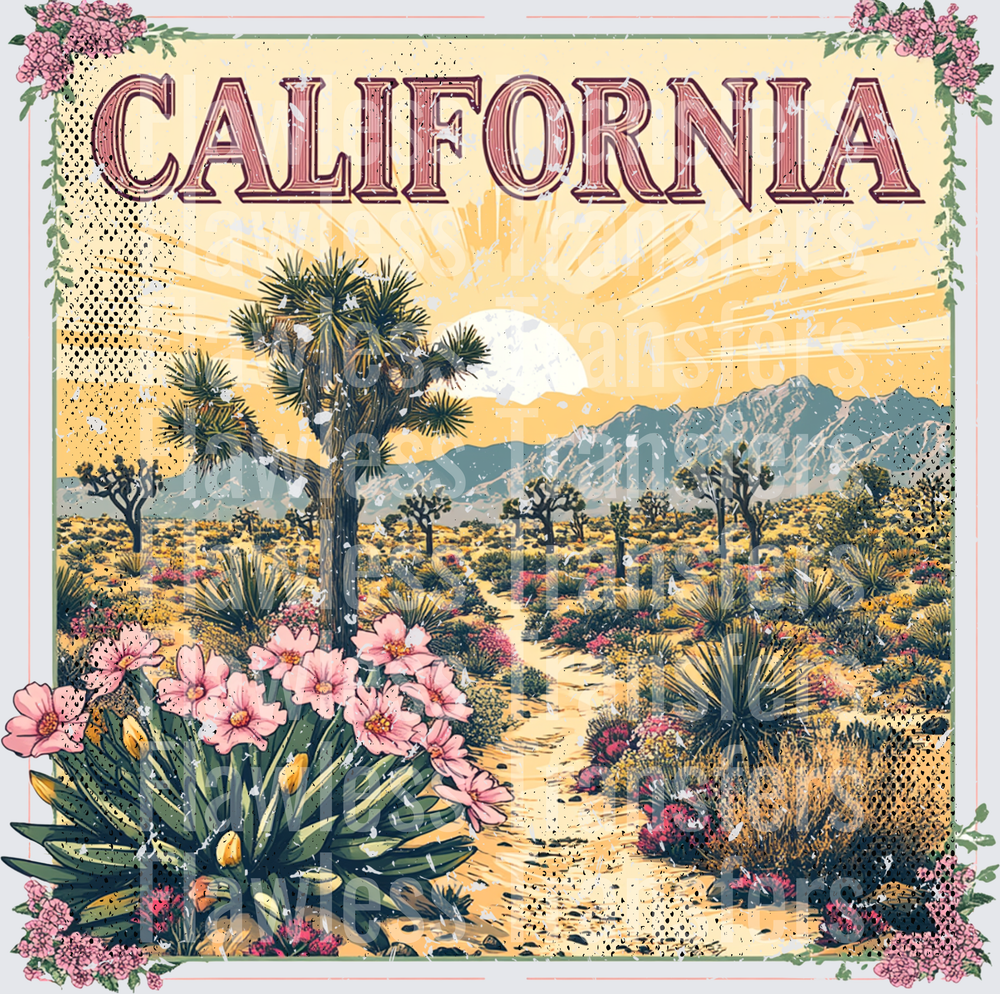 California Vintage Stamp #1011