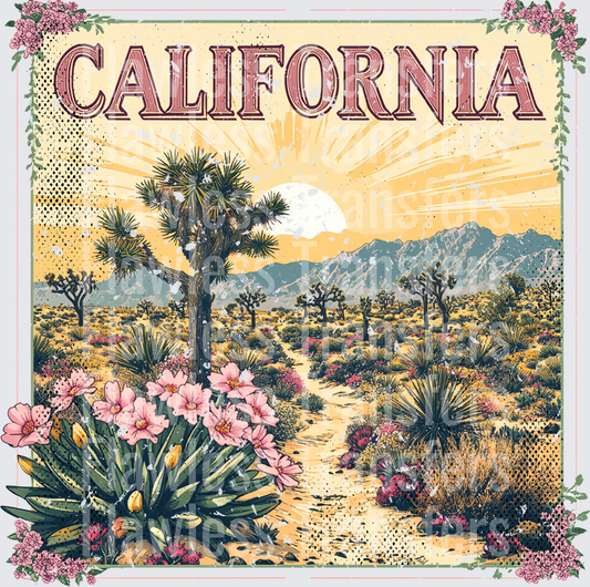 California Vintage Stamp #1011