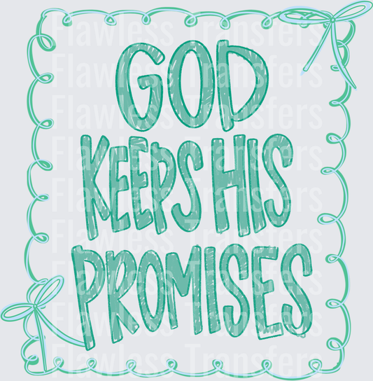God Keeps His Promises #5343