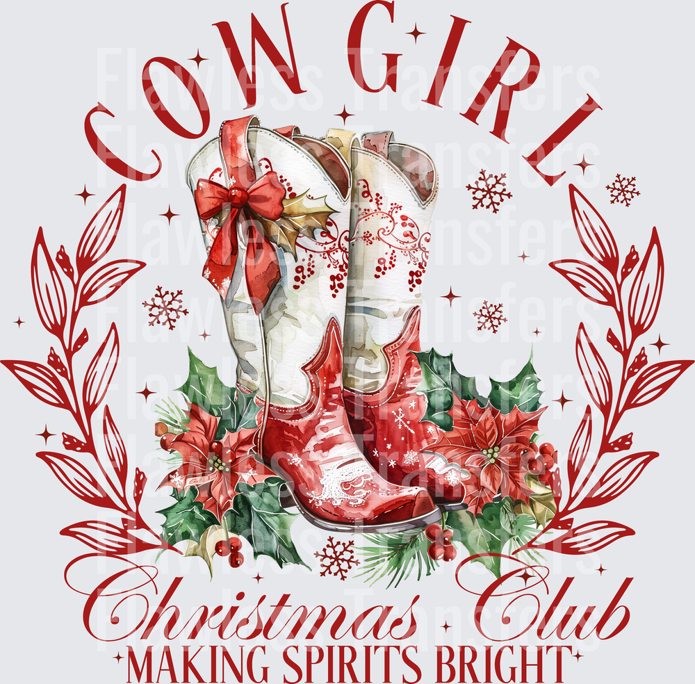 Cowgirl Christmas Club #1523
