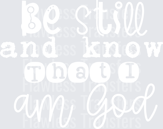 Be Still #5504