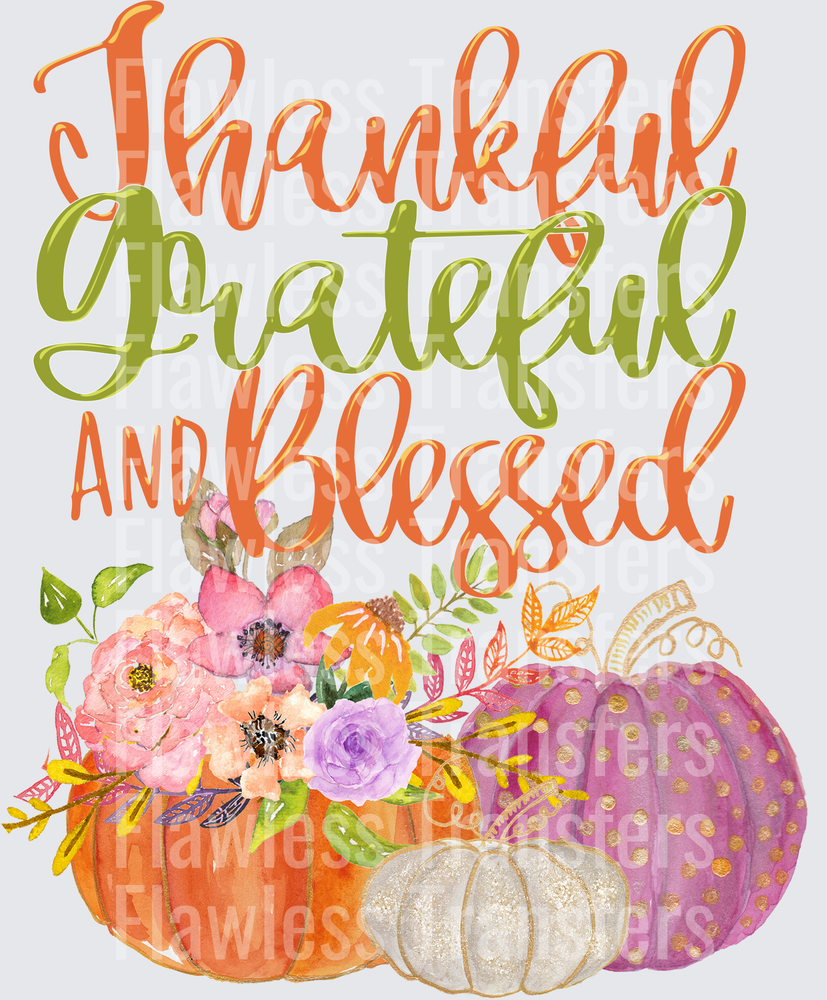 Thankful Grateful Blessed #0373