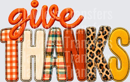 Give Thanks #4117