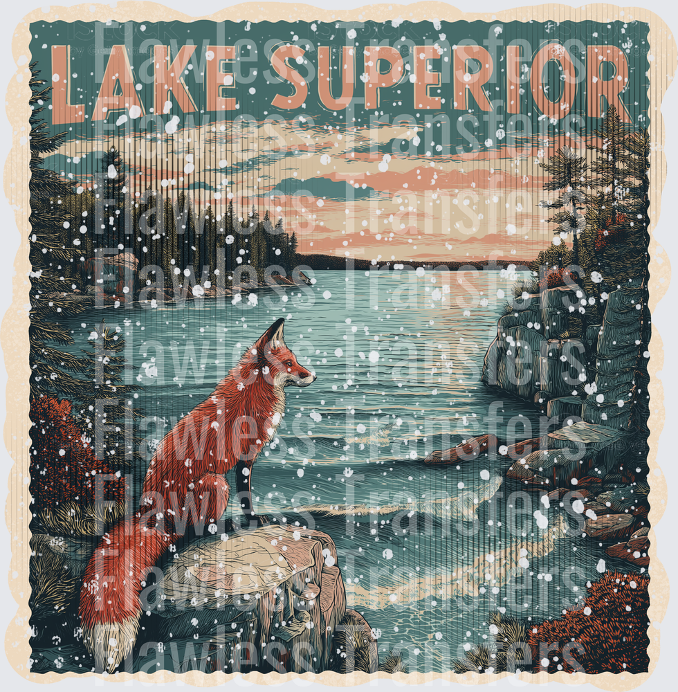 Lake Superior Vintage Stamp #1060