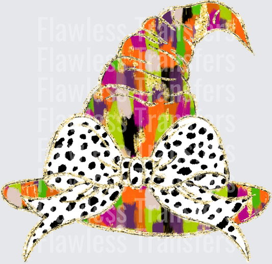 Orange Witch Hat #0521