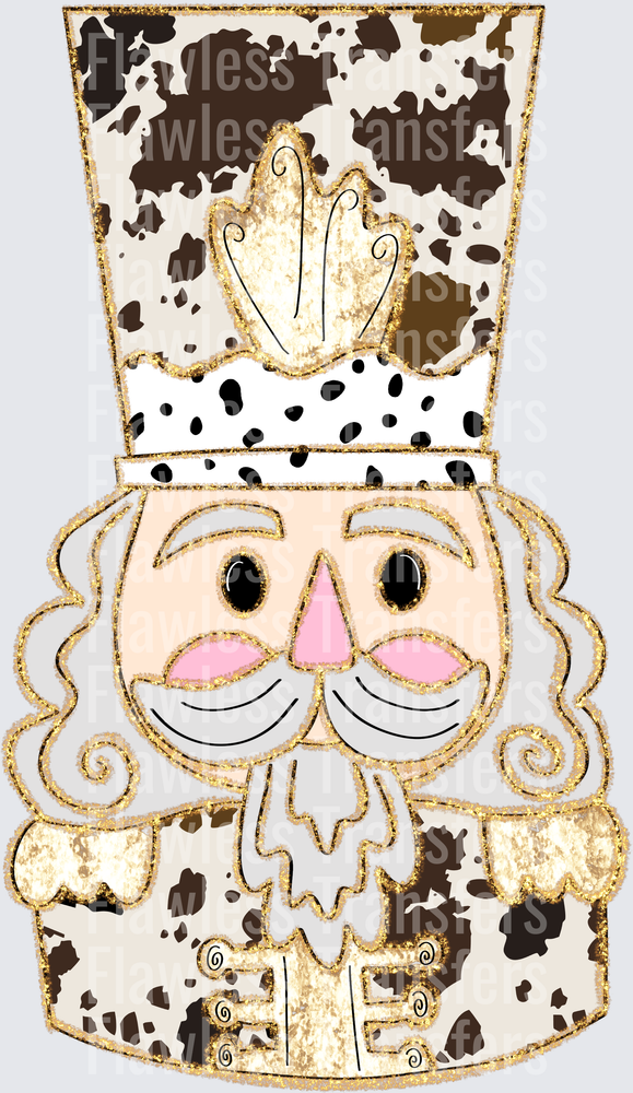 Cow Print Nutcracker #1493