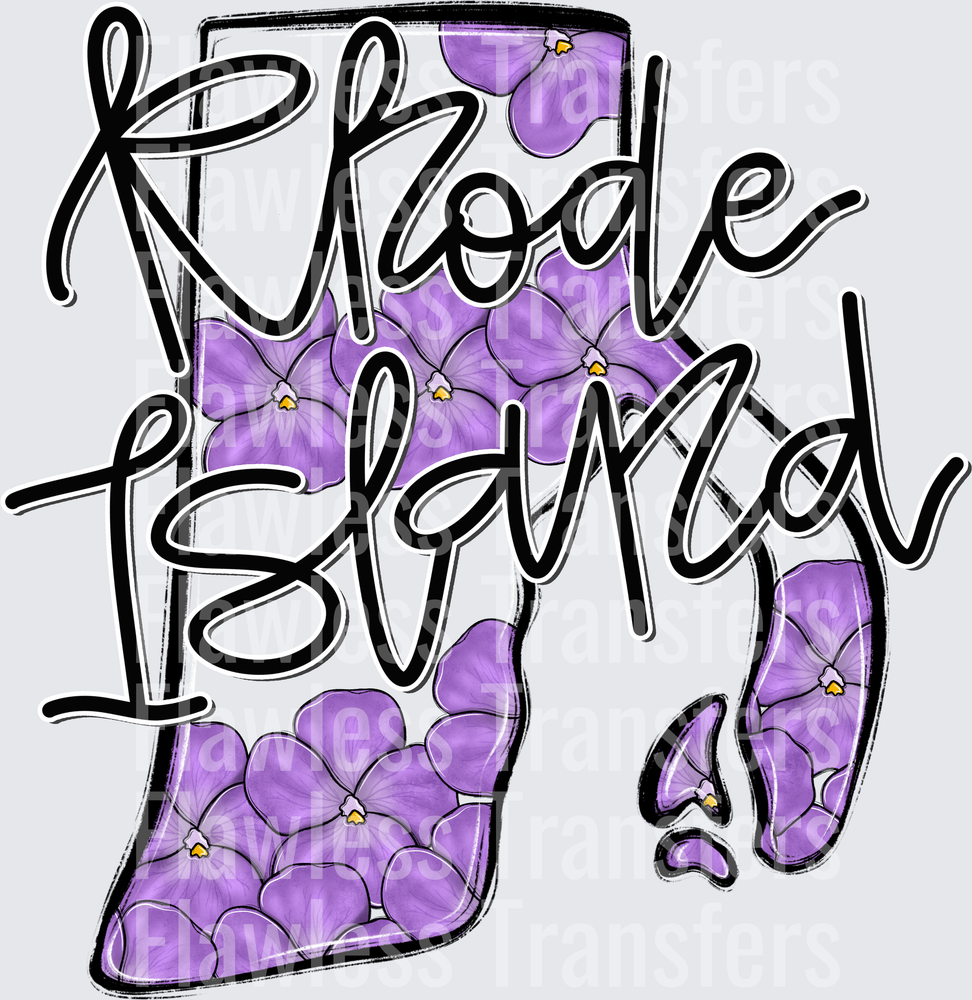 Rhode Island Whimsy States #0980