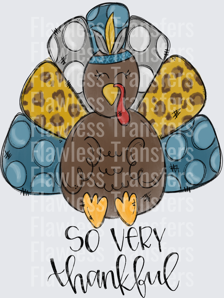 So Very Thankful Turkey #0194