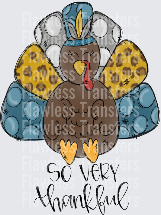 So Very Thankful Turkey #0194