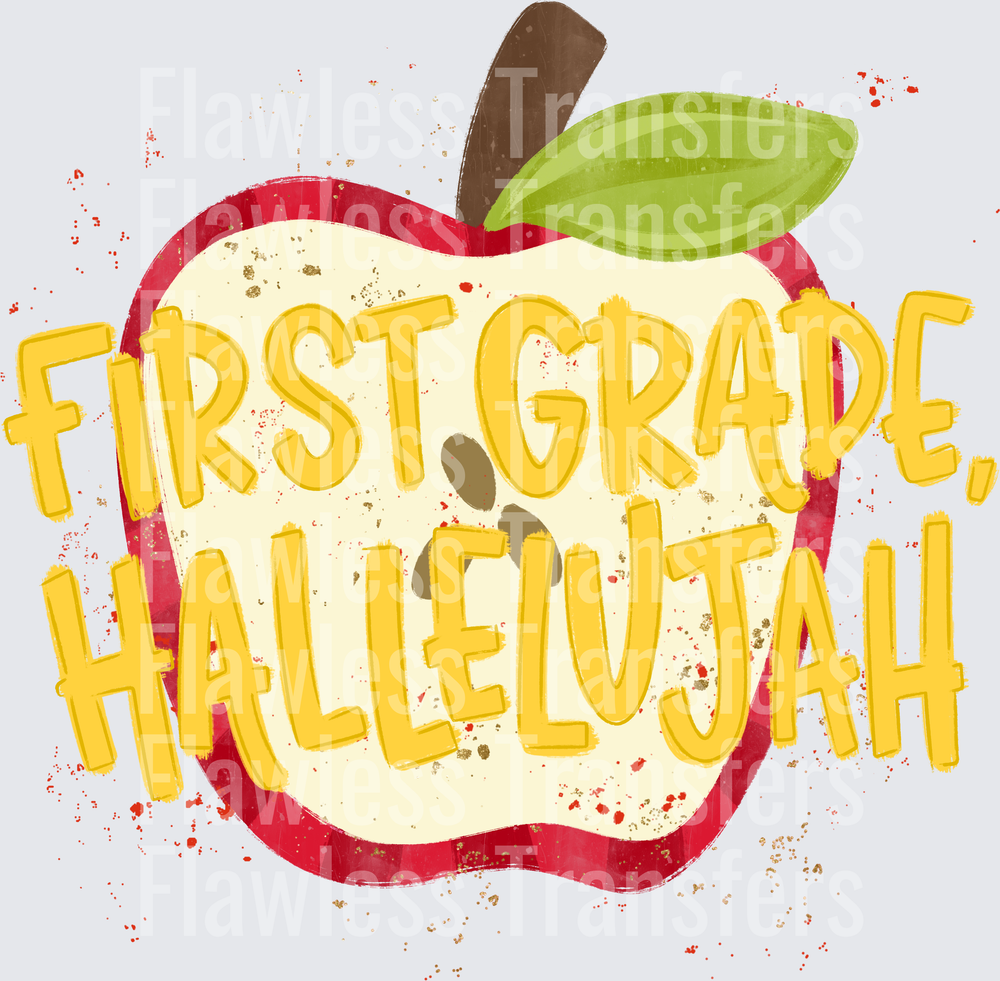 First Grade Hallelujah #3898