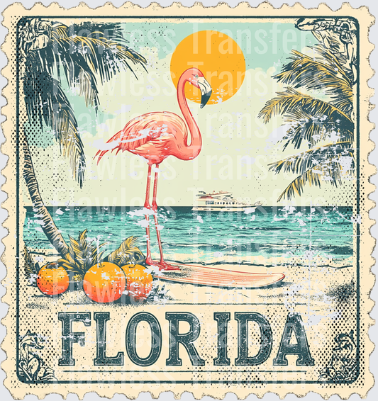 Florida Vintage Stamp #1029