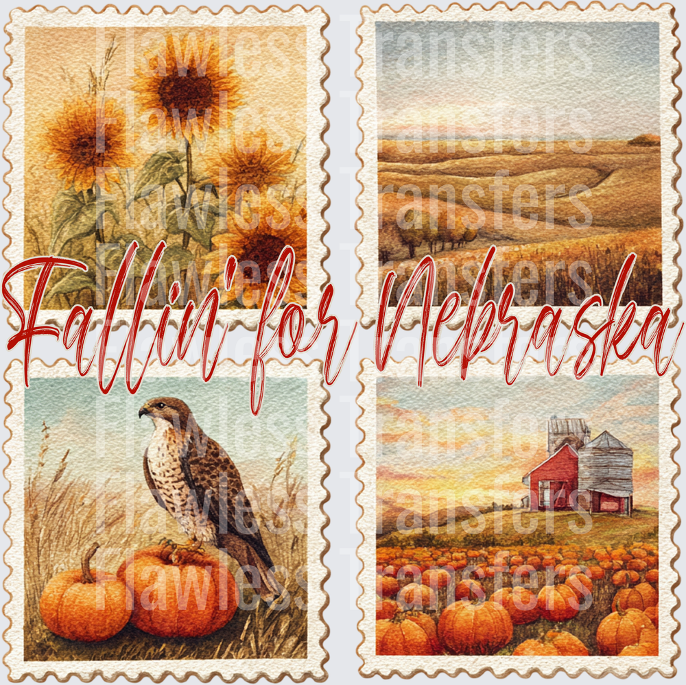 Fallin For Nebraska Stamp #1161