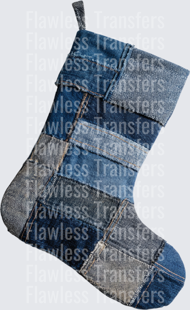 Denim Stocking #1782