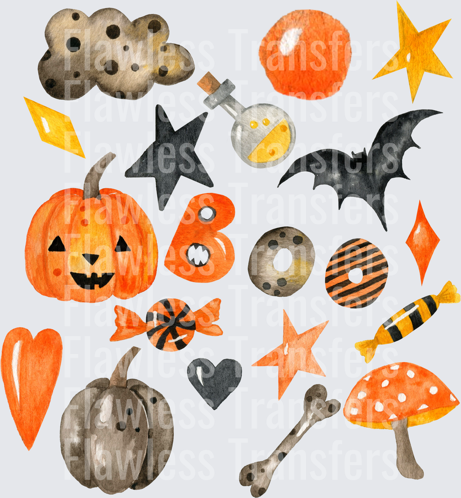 Boo Halloween Collage #0710