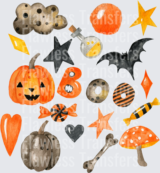 Boo Halloween Collage #0710
