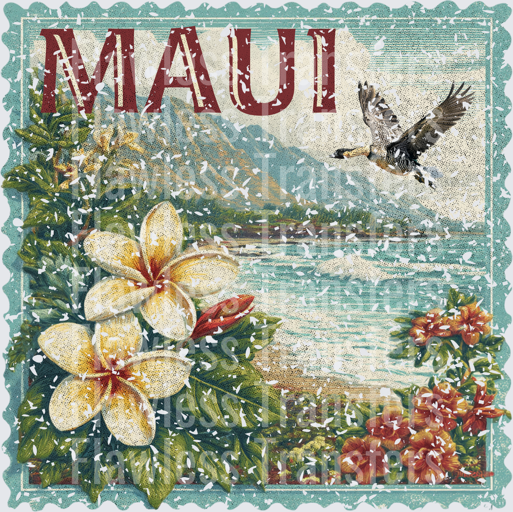 Maui Vintage Stamp #1064