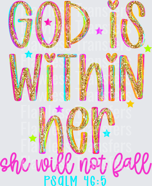 God Is Within Her #5450