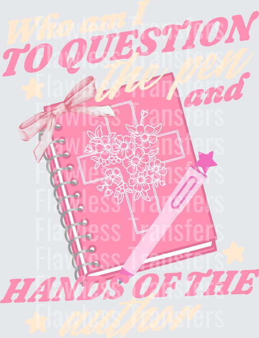 Pens Hand Author #5472