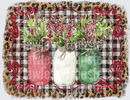 Christmas Jar Trio #2075