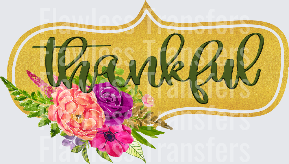 Thankful Tea Towel #0358