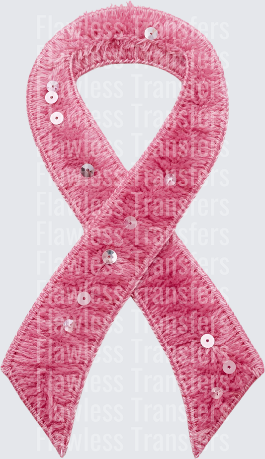 Pink Breast Cancer Ribbon #4419