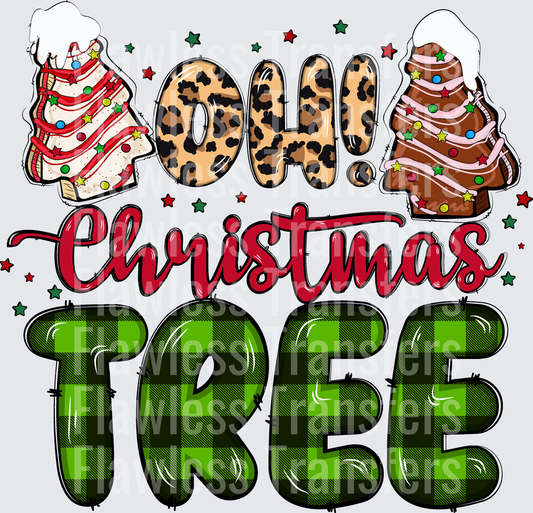 Oh Christmas Tree Snack Cake #1579