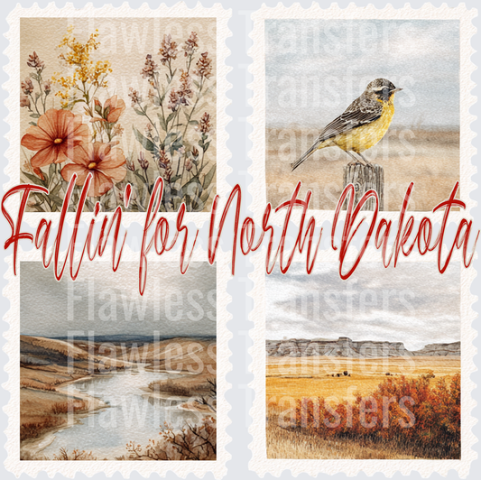 Fallin For North Dakota Stamp #1168