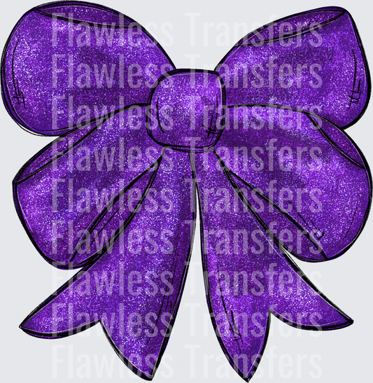Purple Bow #4666