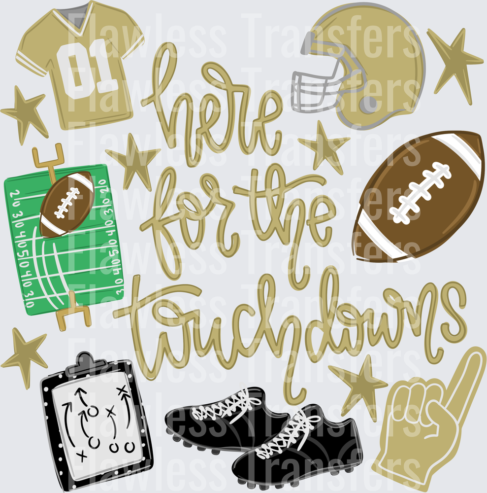 Here For The Touchdowns #6843