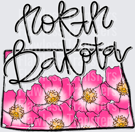North Dakota Whimsy States #0992