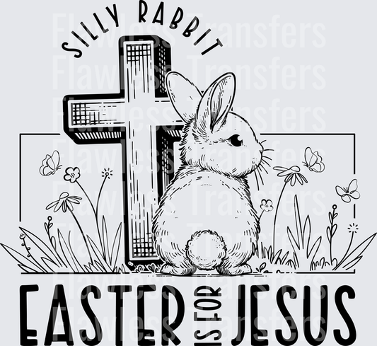 Silly Rabbit Easter Is For Jesus #4992