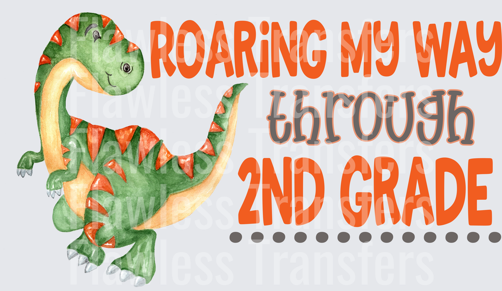 Roaring My Way Second Grade #3876