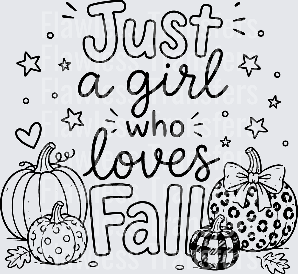 Just A Girl Who Loves Fall #0419