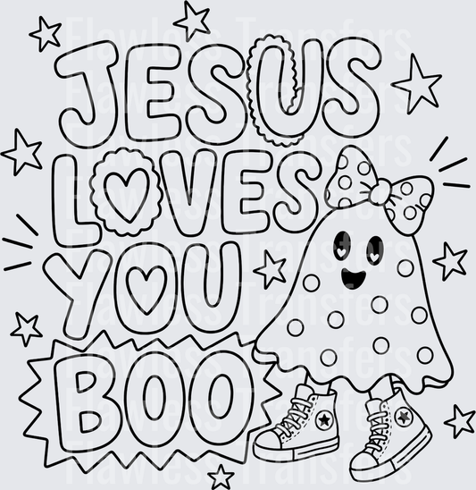 Jesus Loves You Boo #0831