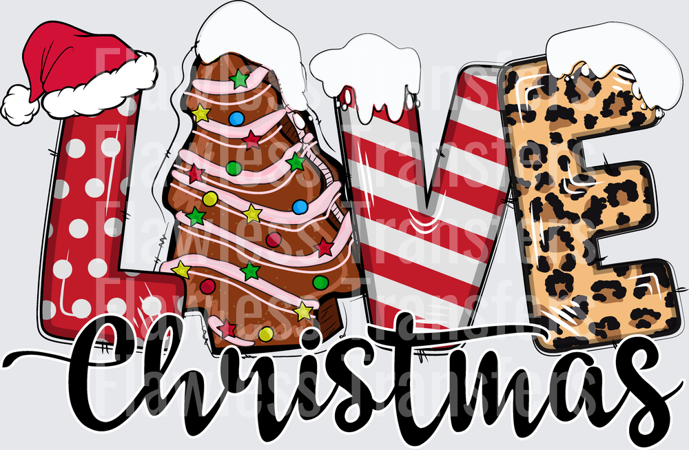 Love Christmas Cake #1574