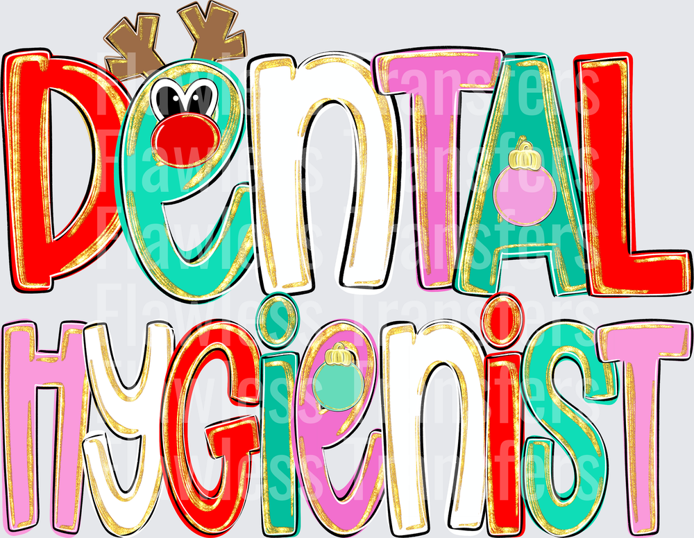 Dental Hygienist, Merry Everything Alpha Pack #1662