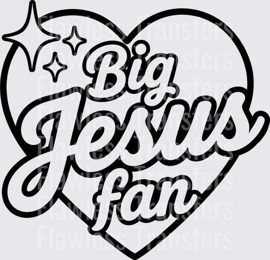 Big Jesus Fan #5563