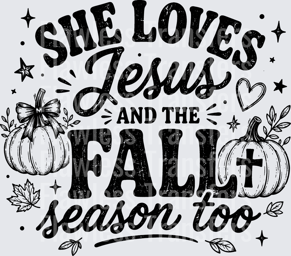 She Loves Jesus And The Fall Season Too #0399