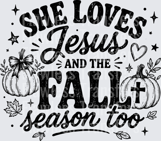 She Loves Jesus And The Fall Season Too #0399