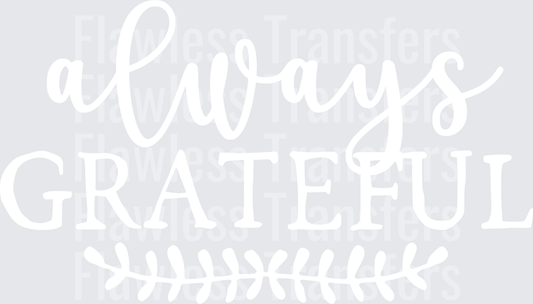 Always Grateful #0054