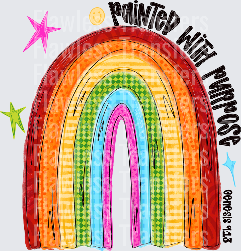 Painted With Purpose Rainbow #4474