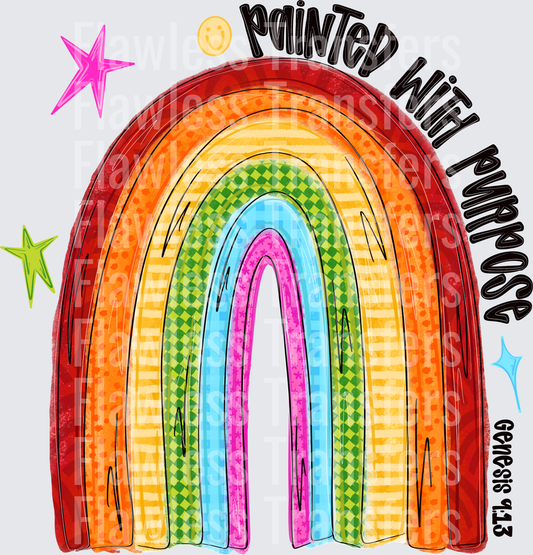Painted With Purpose Rainbow #4474
