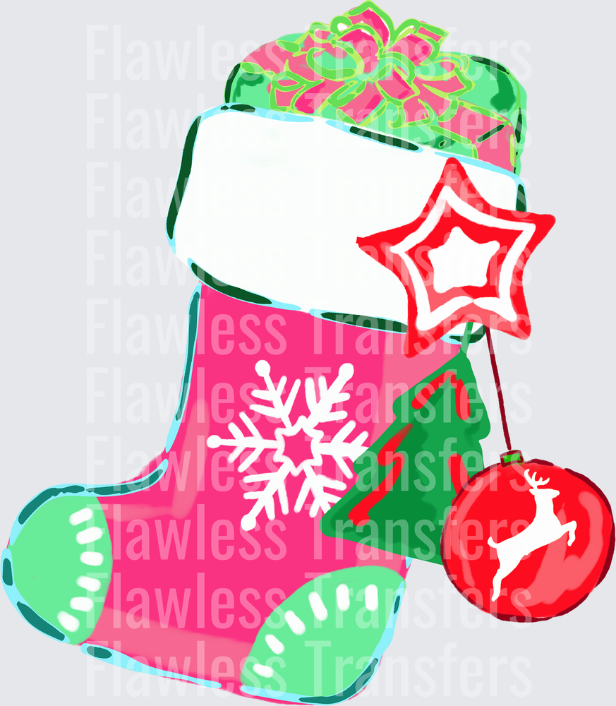 Stocking Tea Towel #2071
