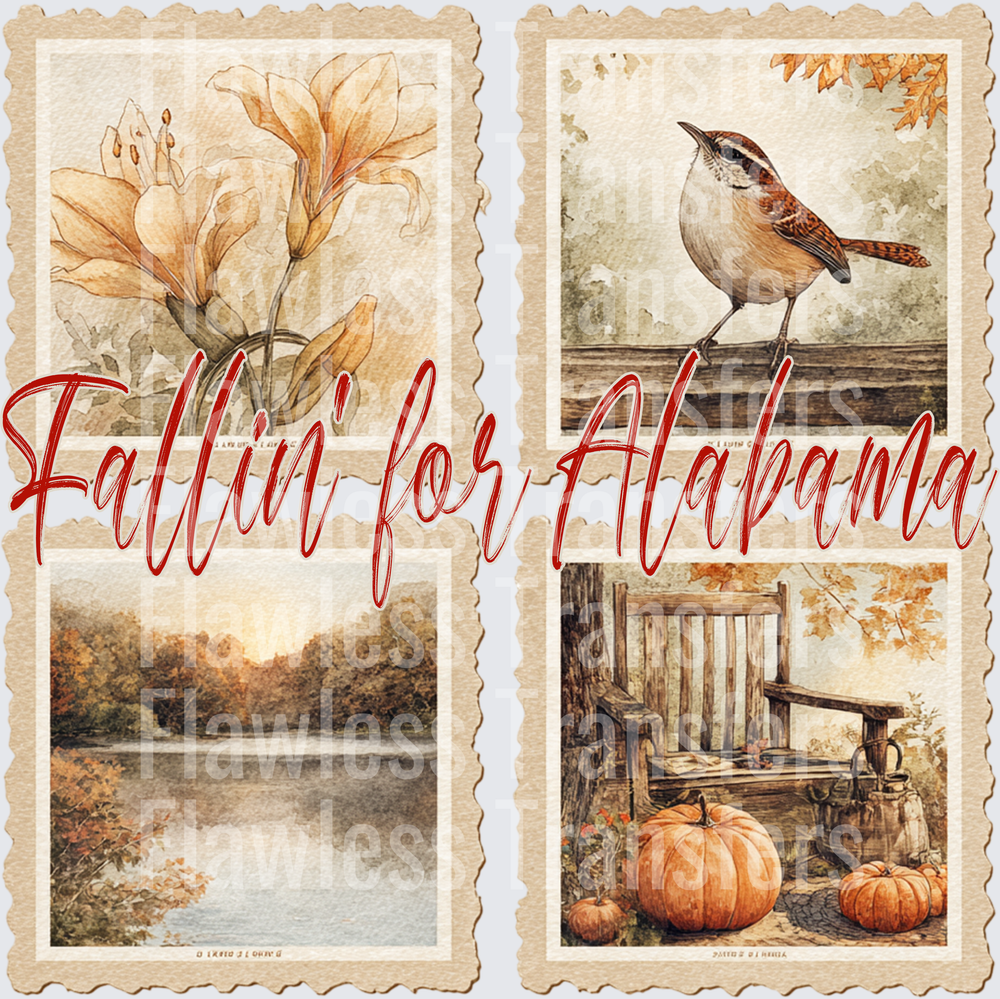 Fallin For Alabama Stamp #1135