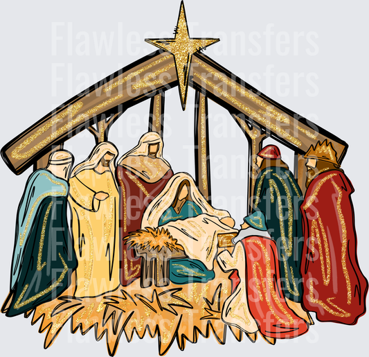 Muted Nativity #1526